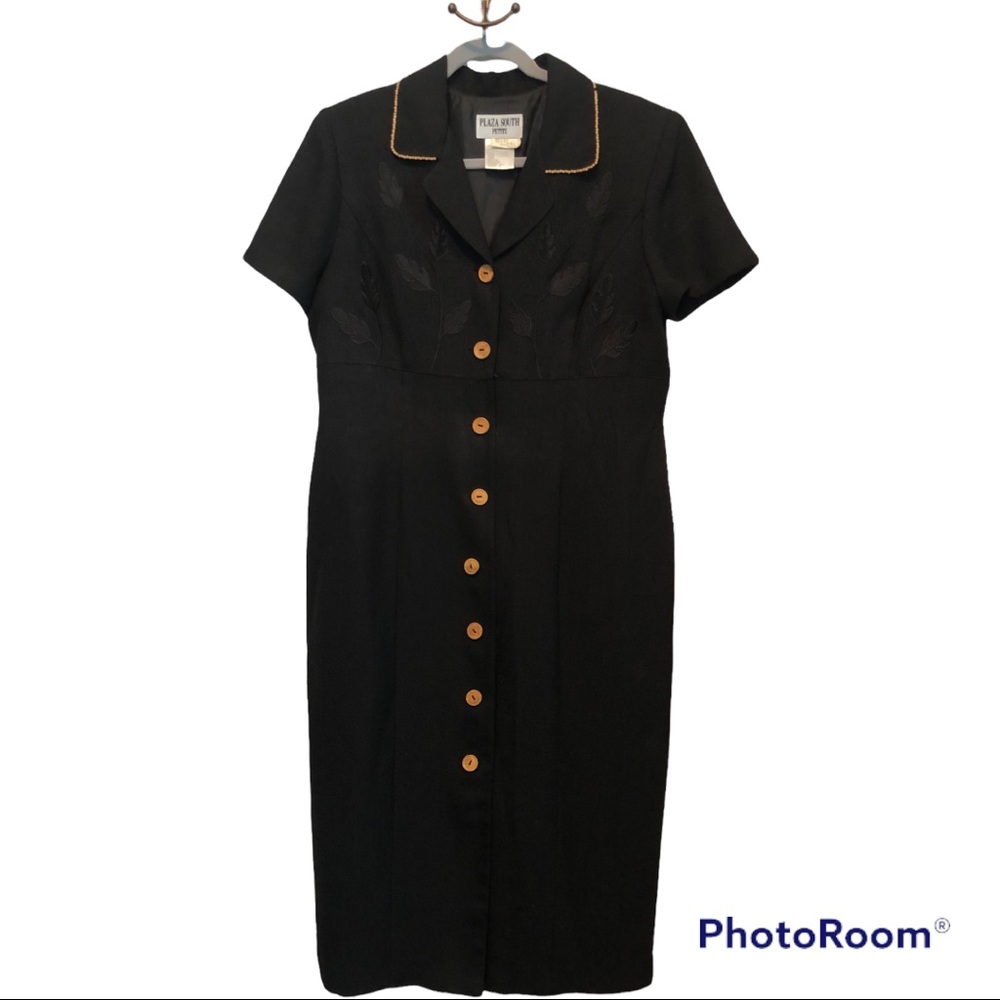 EUC Plaza South 14P Column Midi Dress